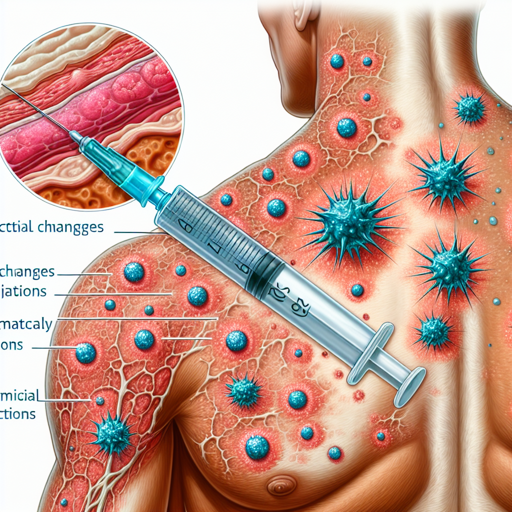 Cómo reacciona la piel al contacto prolongado con Methandienone inyectables