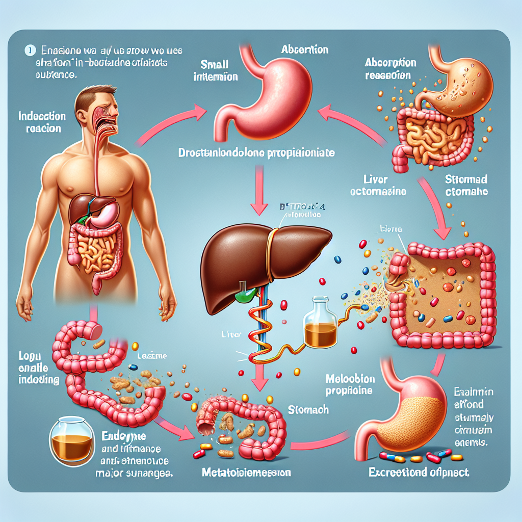 Cómo responde el sistema digestivo a Propionato de drostanolona