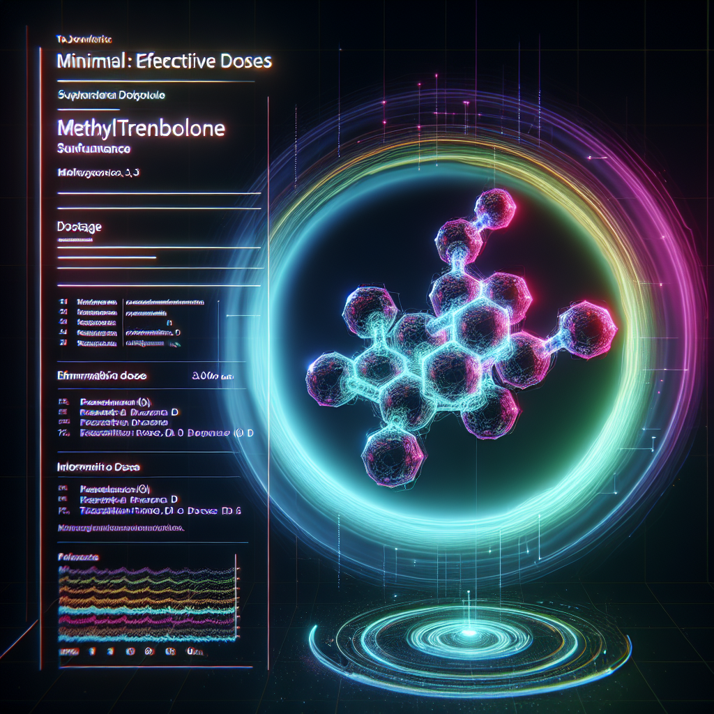 Dosis mínimas efectivas de Methyltrenbolone