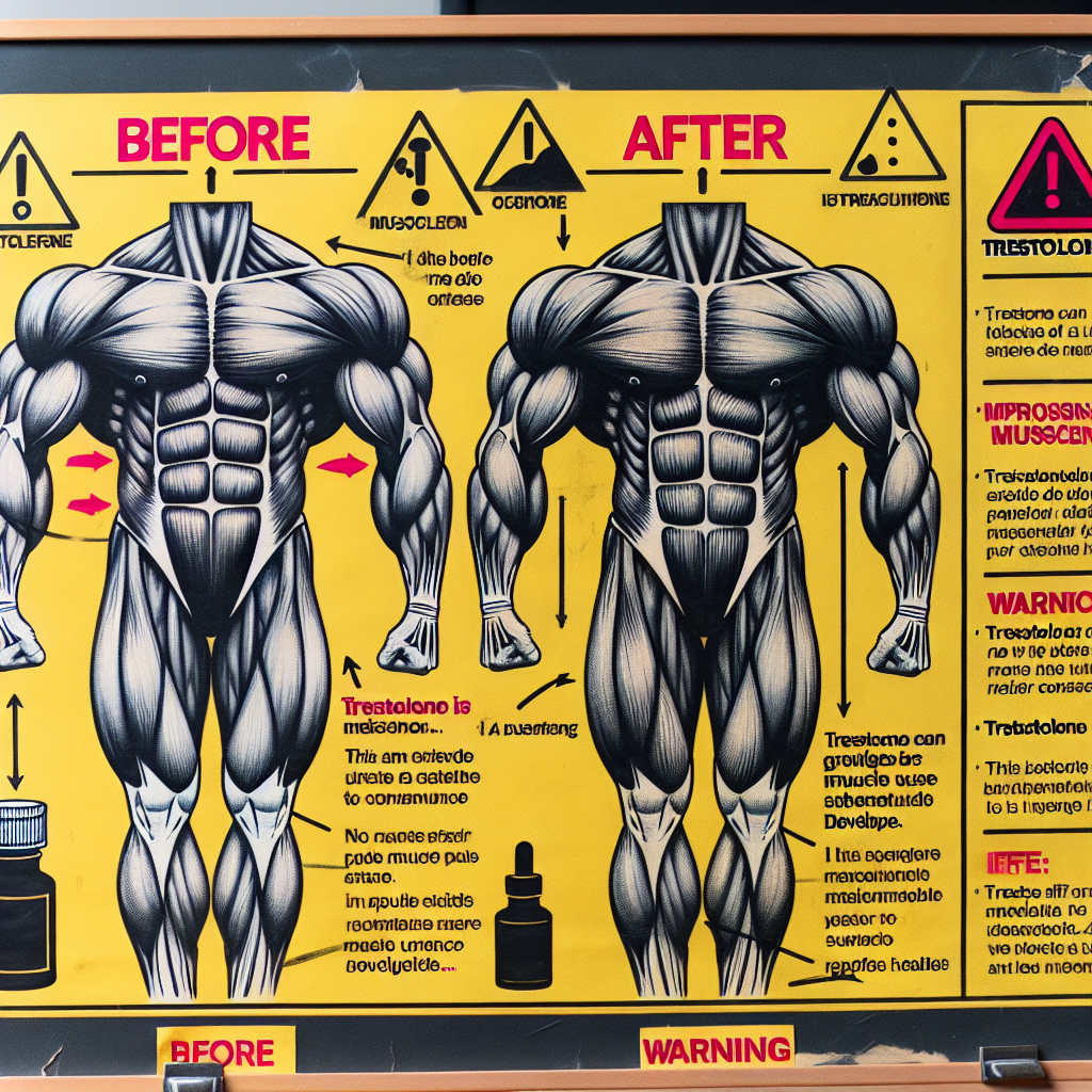 Qué cambios hay en el tono muscular al usar Trestolone