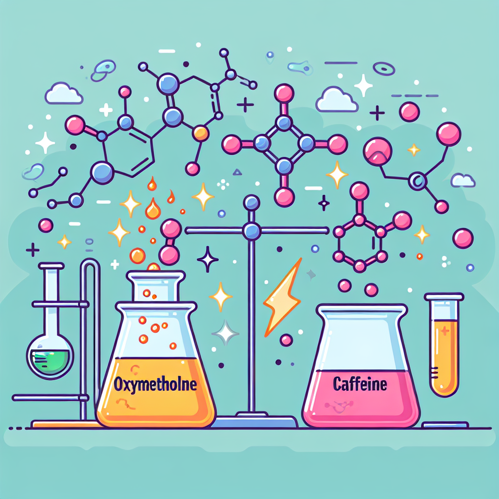 ¿Qué pasa al mezclar Oximetolona con cafeína?