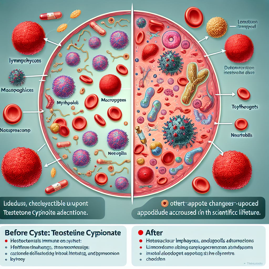 Cómo afecta Cipionato de testosterona al sistema inmunológico