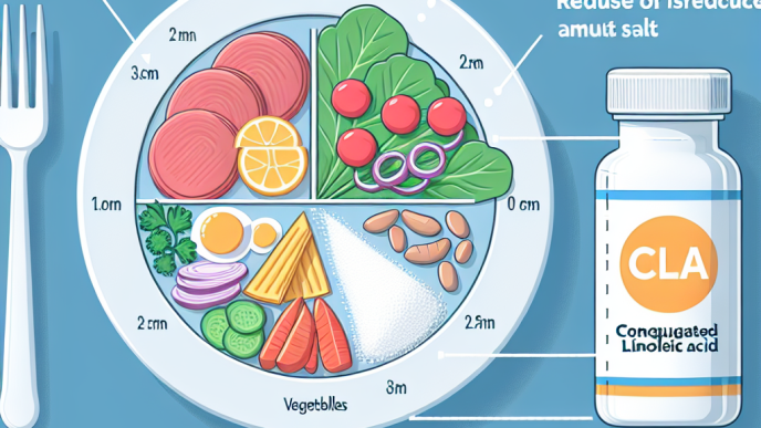 Cómo ajustar la ingesta de sal al usar CLA