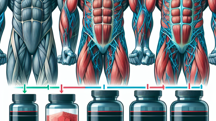 Cómo cambia la vascularización con Trembolona mix (mezcla de trembolona)