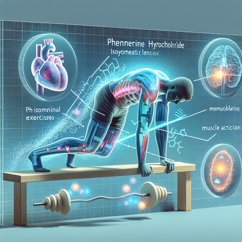 Cómo influye Phentermine Hydrochlorid en ejercicios isométricos