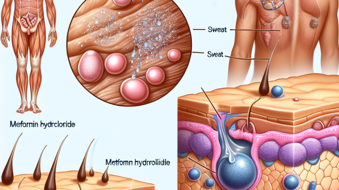 Cómo responde la piel al sudor con Metformin Hydrochlorid