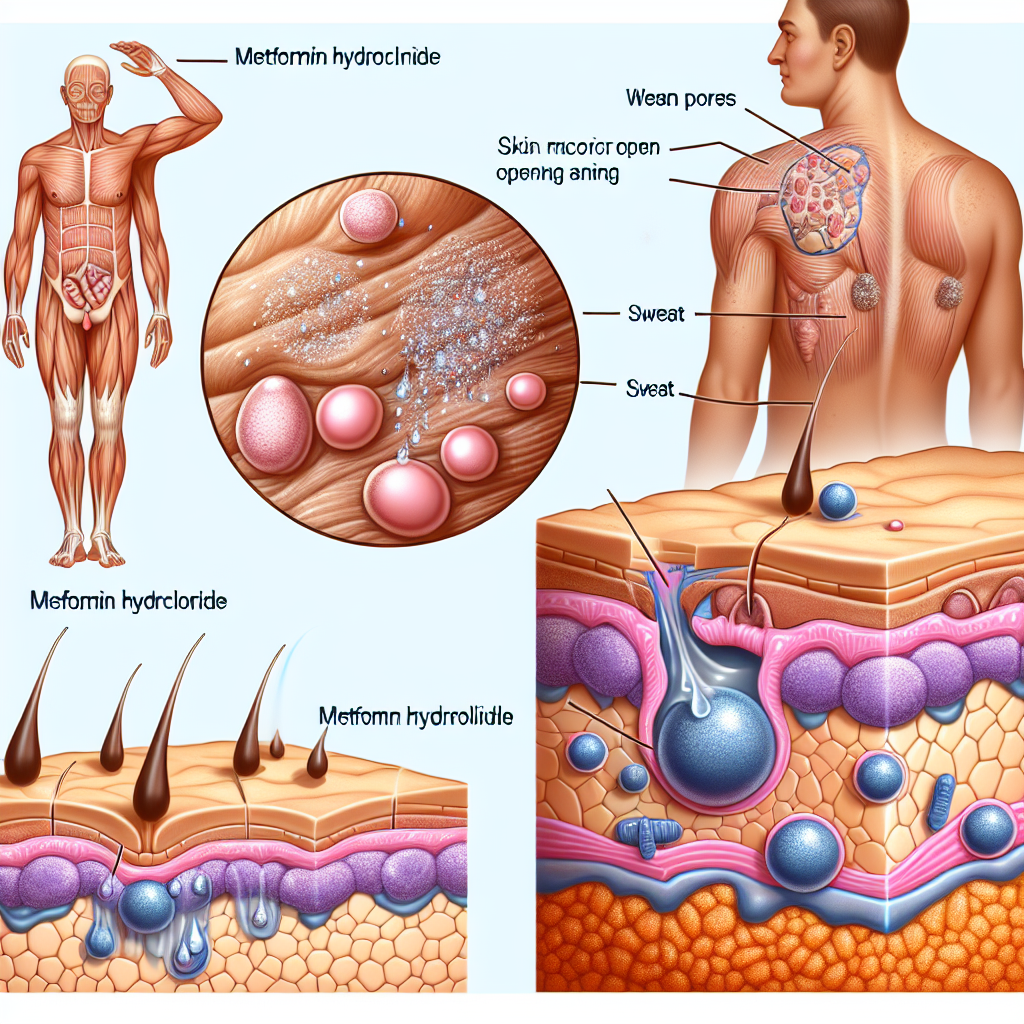 Cómo responde la piel al sudor con Metformin Hydrochlorid