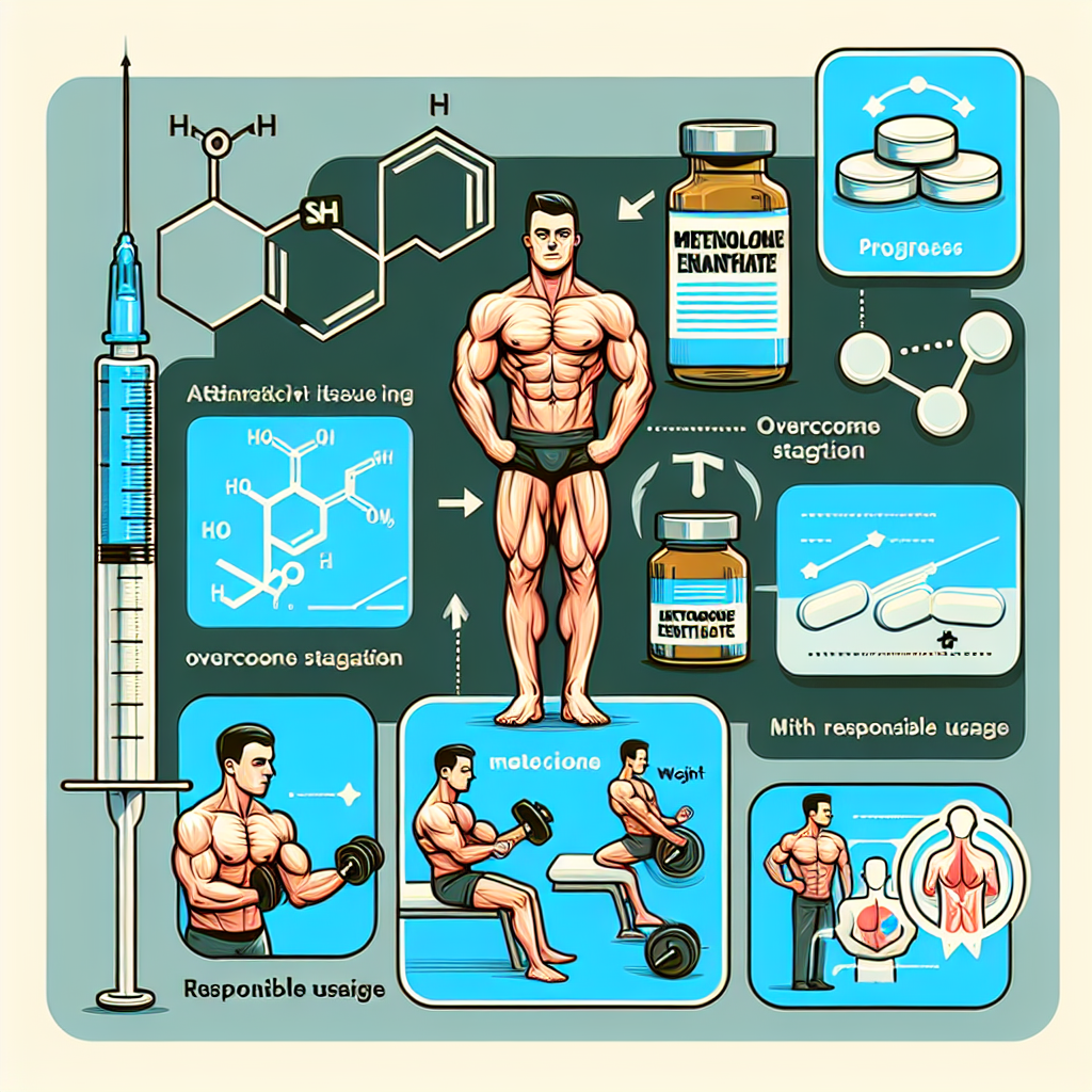 Cómo usar Enantato de metenolona para superar estancamientos
