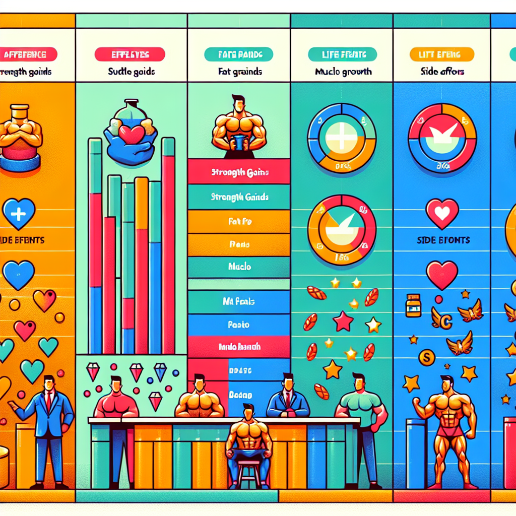 Diferencias de resultados entre marcas de Trembolona enantato