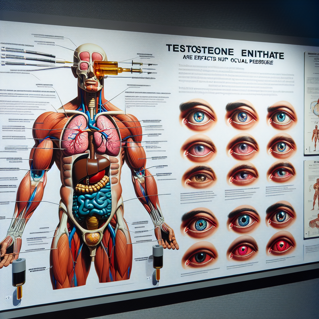 Enantato de testosterona y cambios en la presión ocular