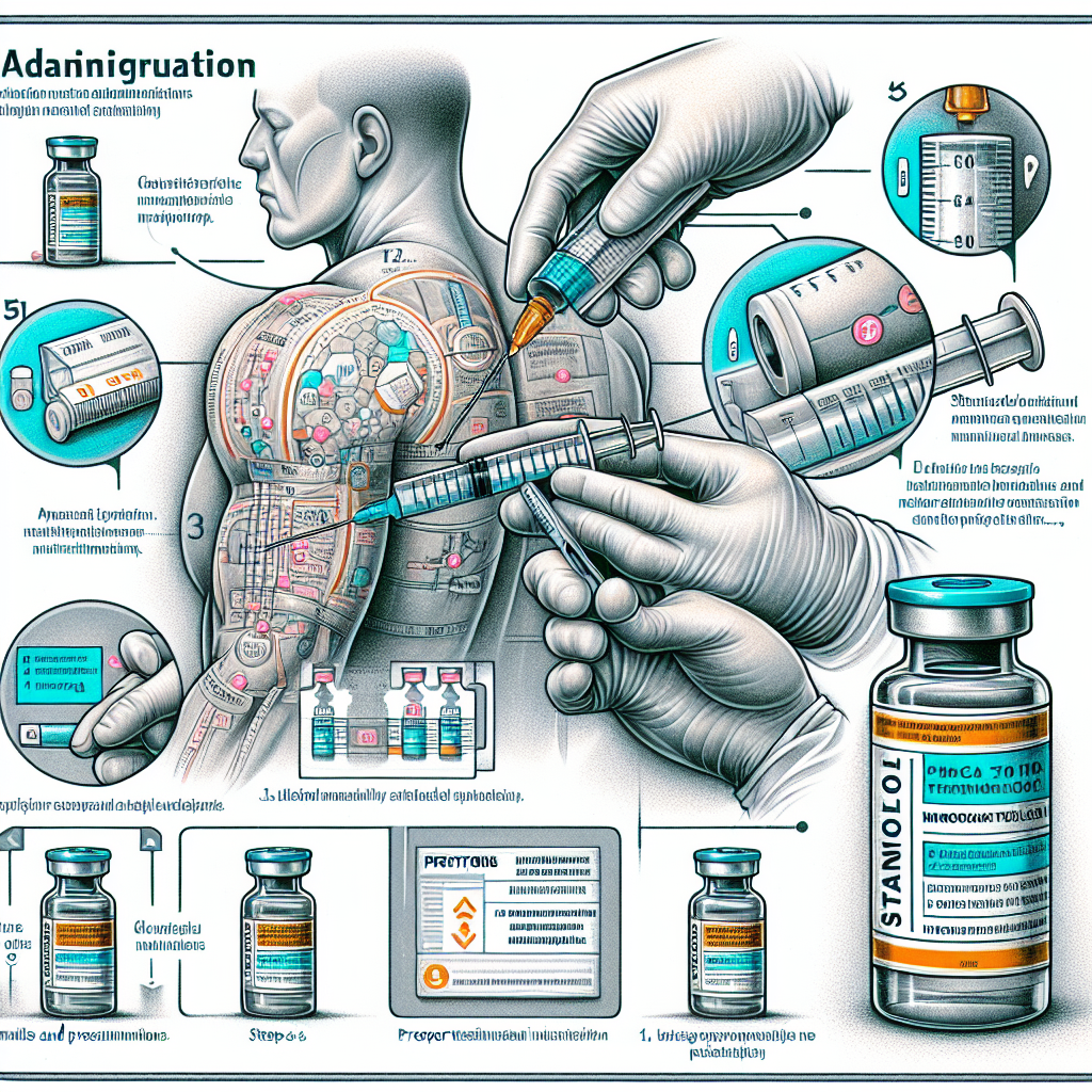 Inyección de estanozolol en fases de mantenimiento