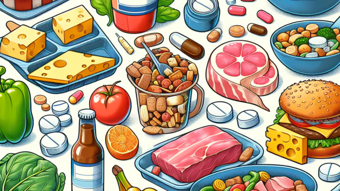 Qué alimentos pueden interferir con la absorción de Furosemid