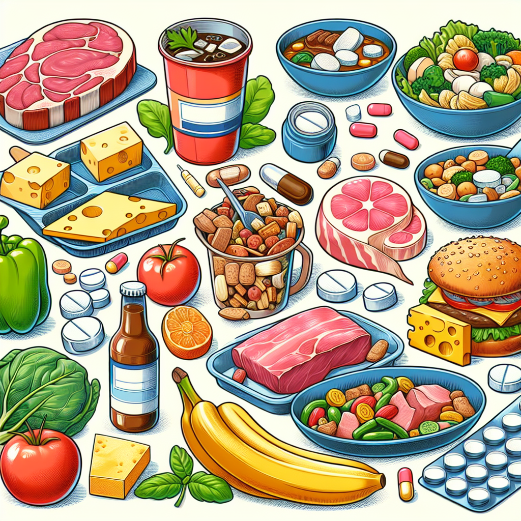 Qué alimentos pueden interferir con la absorción de Furosemid