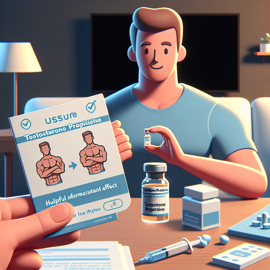 Qué esperar al usar Propionato de testosterona por primera vez
