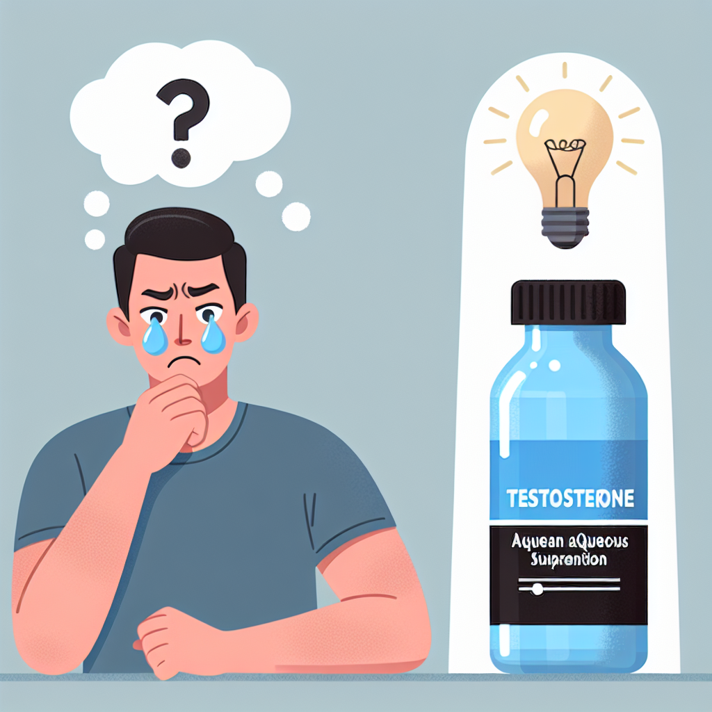 Qué hacer si sientes bajón de energía con Suspensión acuosa de testosterona
