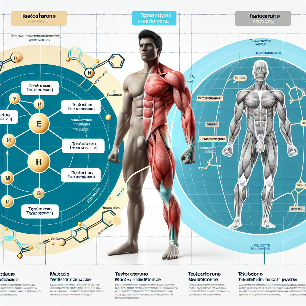 Testosterona en fases de mantenimiento muscular