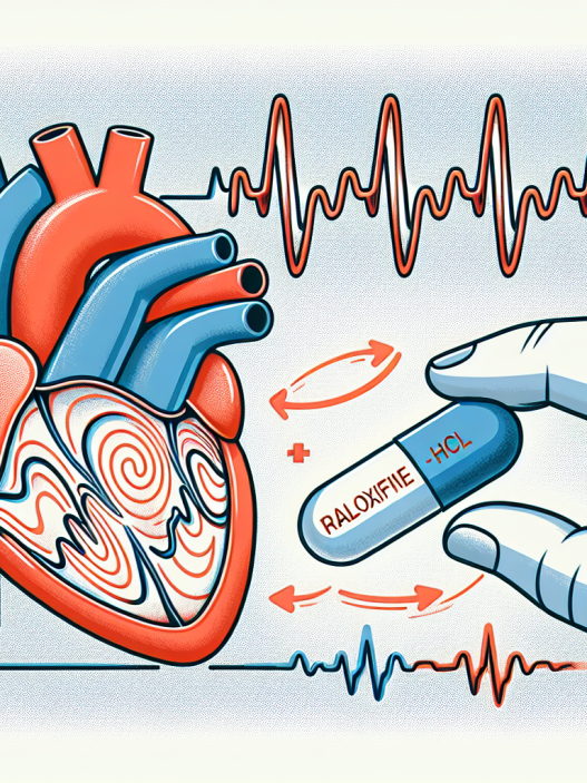 Cómo afecta Raloxifen-HCl al ritmo cardíaco en reposo