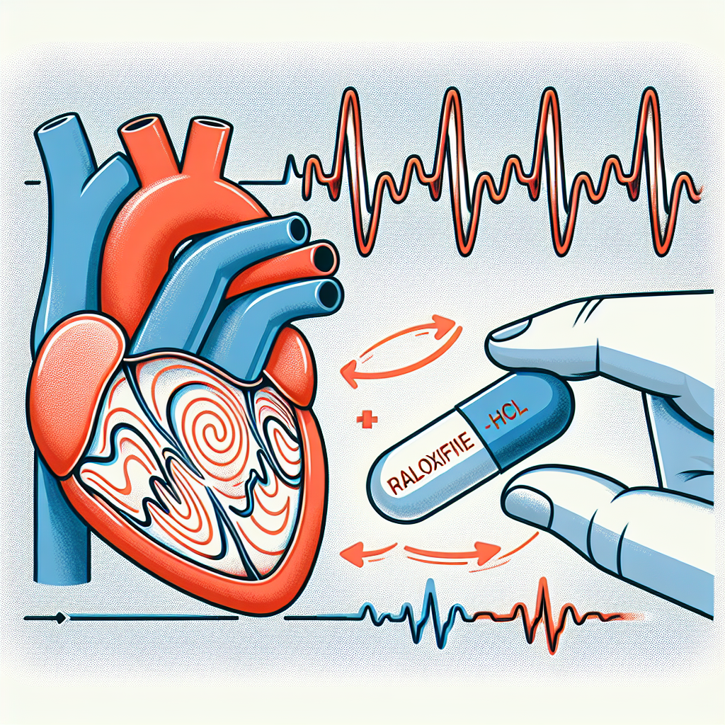 Cómo afecta Raloxifen-HCl al ritmo cardíaco en reposo