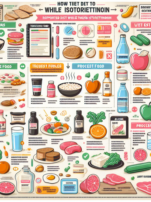 Dieta recomendada durante el uso de Isotretinoina