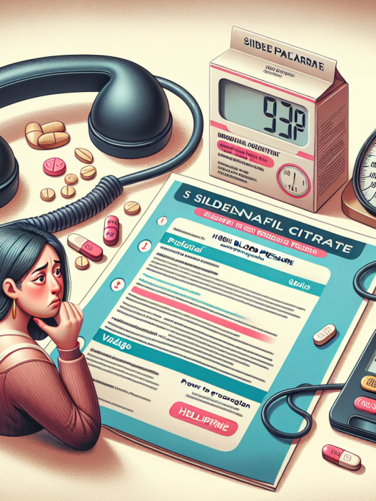 Qué hacer si Sildenafil Citrate (Viagra generic) provoca presión alta