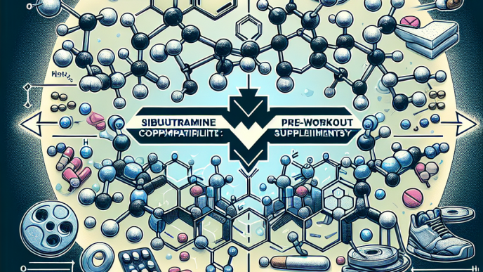 Sibutramine y compatibilidad con preentrenos