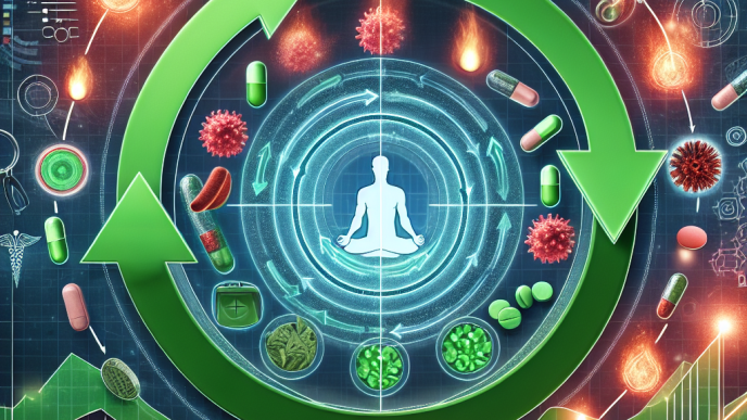 Terapia post-cíclica y reducción de marcadores inflamatorios