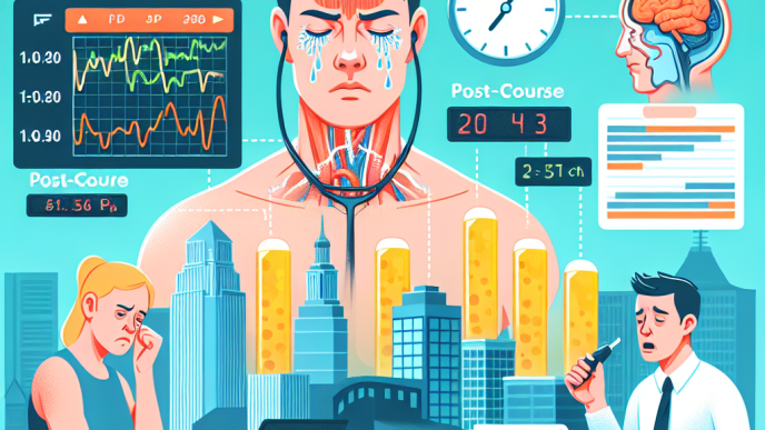 Cómo afectan los niveles de cortisol al usar Terapia posterior al curso