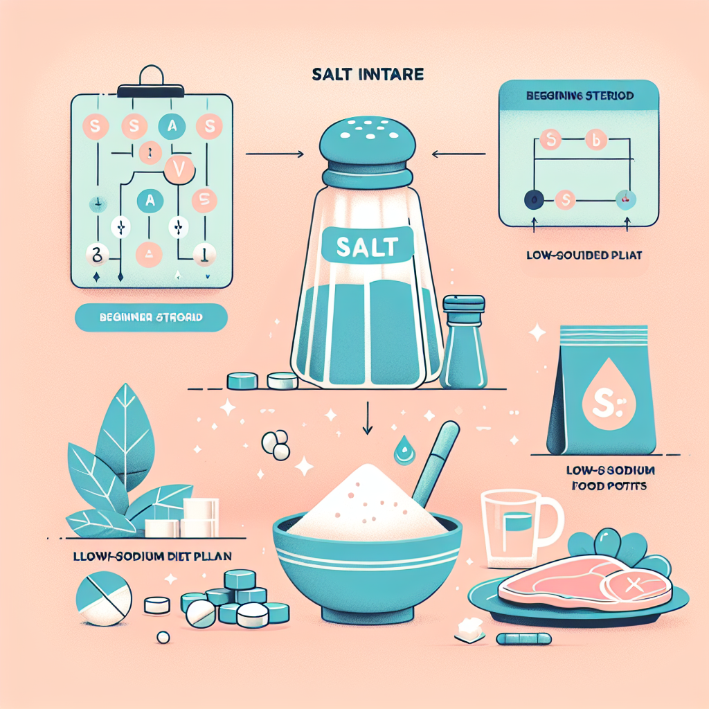 Cómo ajustar la ingesta de sal al usar Cursos de esteroides para principiantes