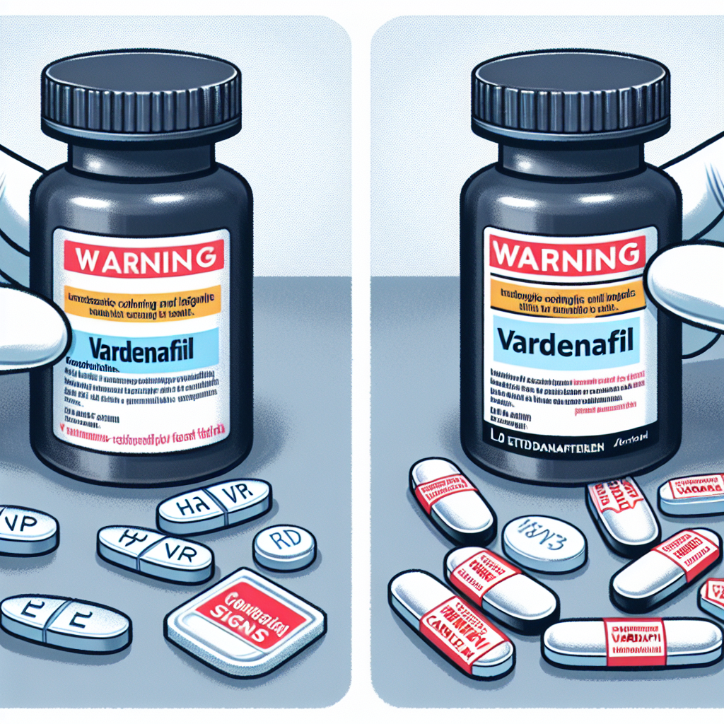 Cómo detectar falsificaciones de Vardenafil (Levitra Generic)