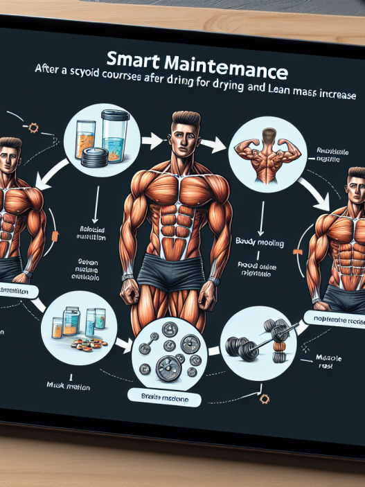 Cómo hacer mantenimiento inteligente tras un ciclo con Cursos de esteroides para secado y modelado corporal (aumento de masa magra)