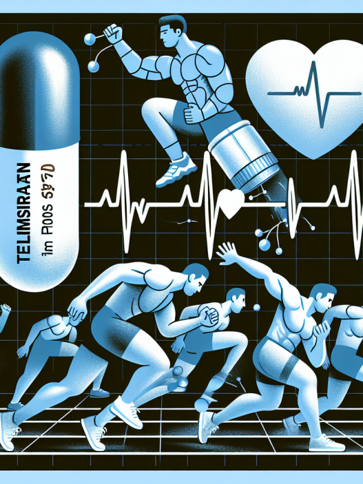 Cómo influye Telmisartan en actividades explosivas