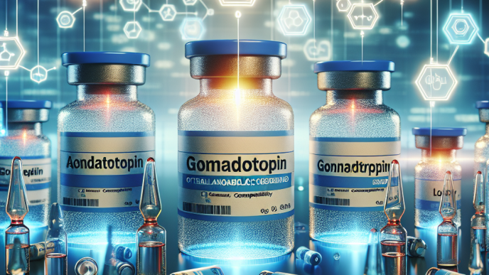 Gonadotropina y su compatibilidad con otros anabólicos