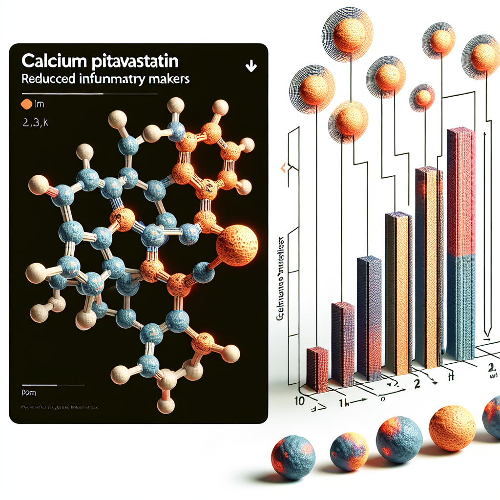 Pitavastatina cálcica y reducción de marcadores inflamatorios