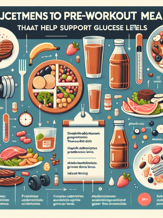 Qué ajustes hacer en tus comidas pre-entreno con Apoyo a la glucosa