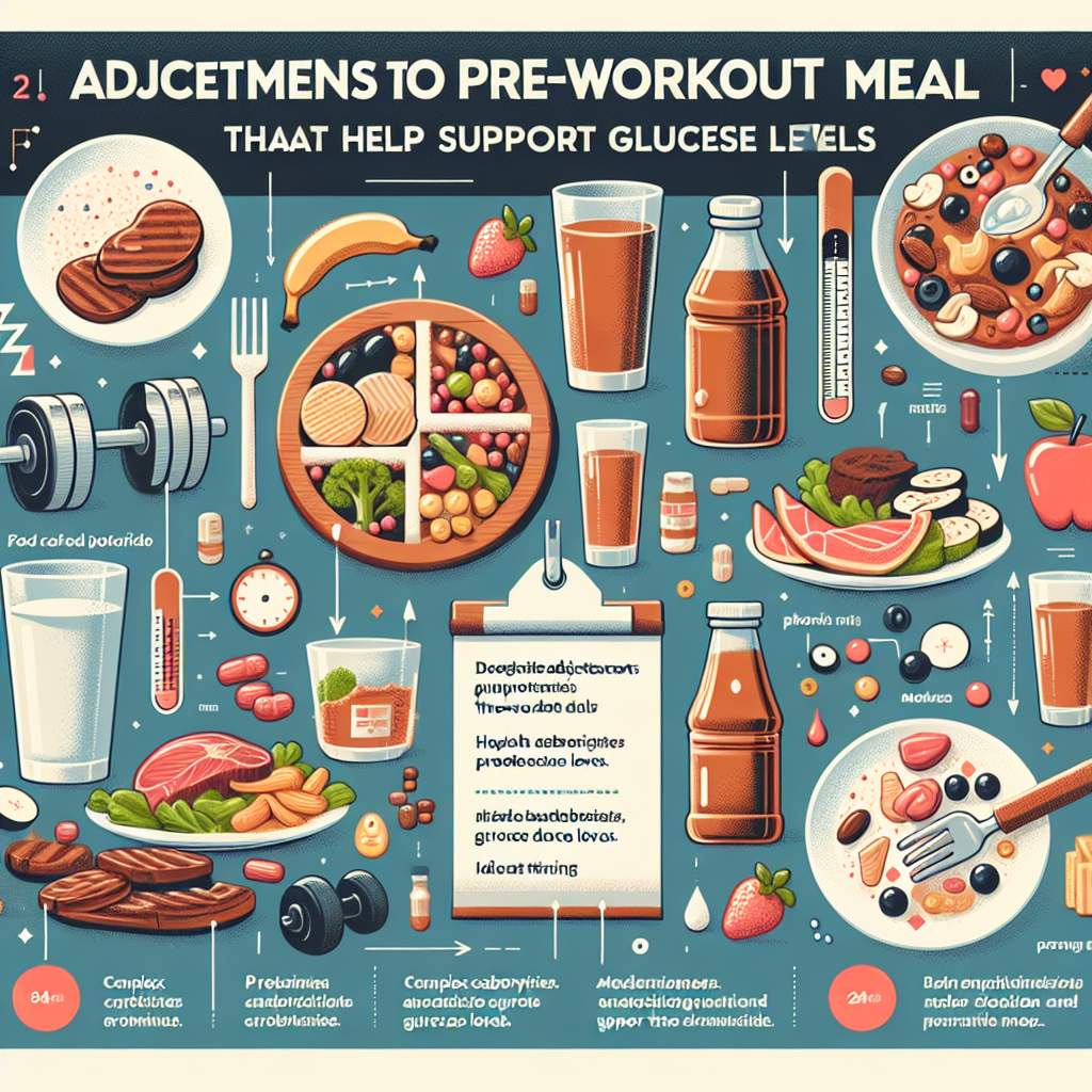 Qué ajustes hacer en tus comidas pre-entreno con Apoyo a la glucosa