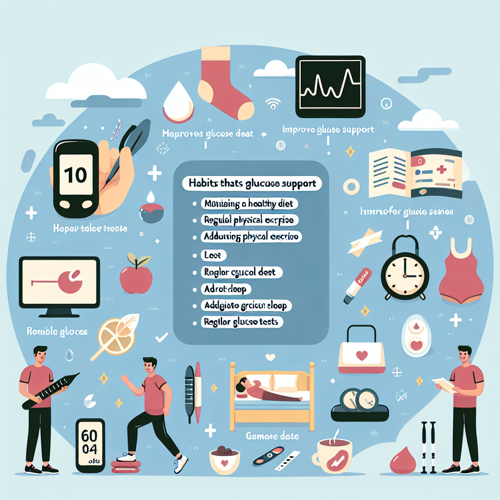 Qué hábitos mejoran la eficacia de Apoyo a la glucosa