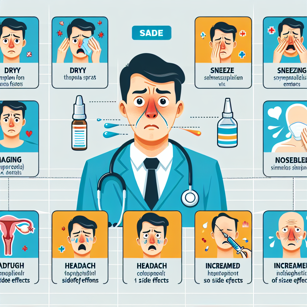 Qué síntomas pueden confundirse con efectos de Aerosoles nasales