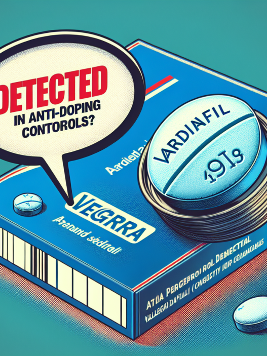 ¿Vardenafil (Levitra Generic) se detecta en controles antidoping?