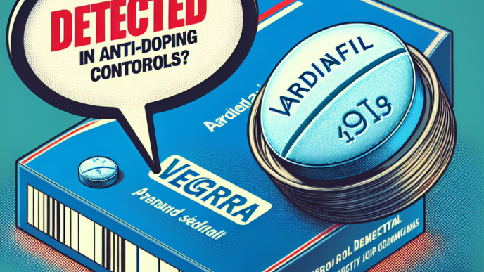 ¿Vardenafil (Levitra Generic) se detecta en controles antidoping?