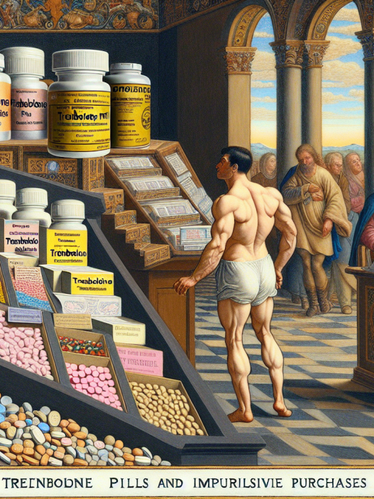 Pastillas de trembolona y compras impulsivas: fenómeno curioso